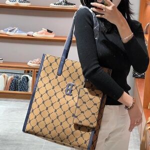 MONOGRAM DIA TOTE BAG BOSTON REDSOX • 100% Auth • Free Shipping from US